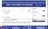 BLOG10 coupon verification screenshot