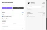 SAGA Fitness coupon verification screenshot