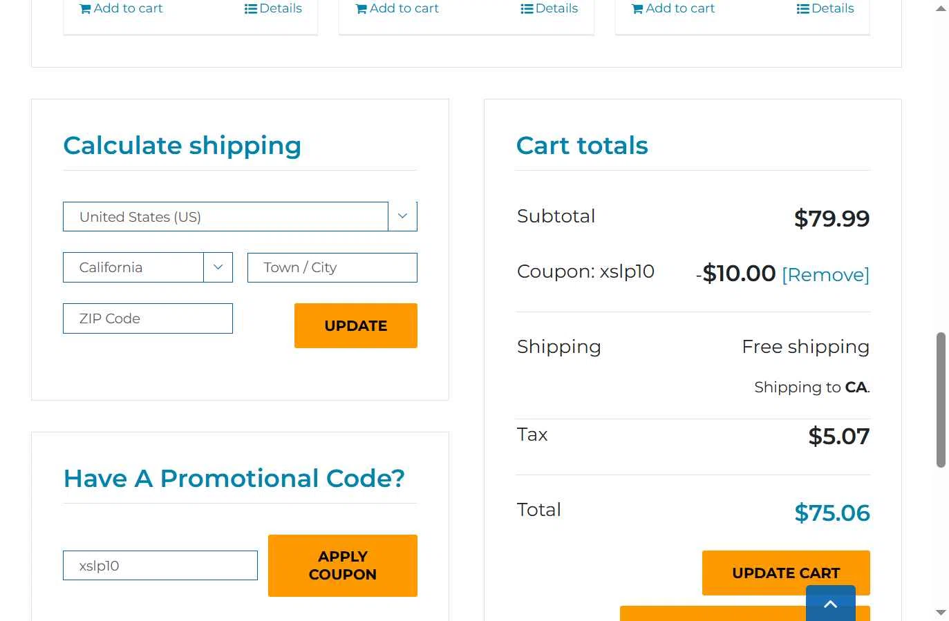 Sagan Life checkout page showing Sagan Life coupon code box | Screenshot taken by SimplyCodes community member on Dec 17, 2025