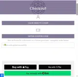 Sage Goddess coupon verification screenshot