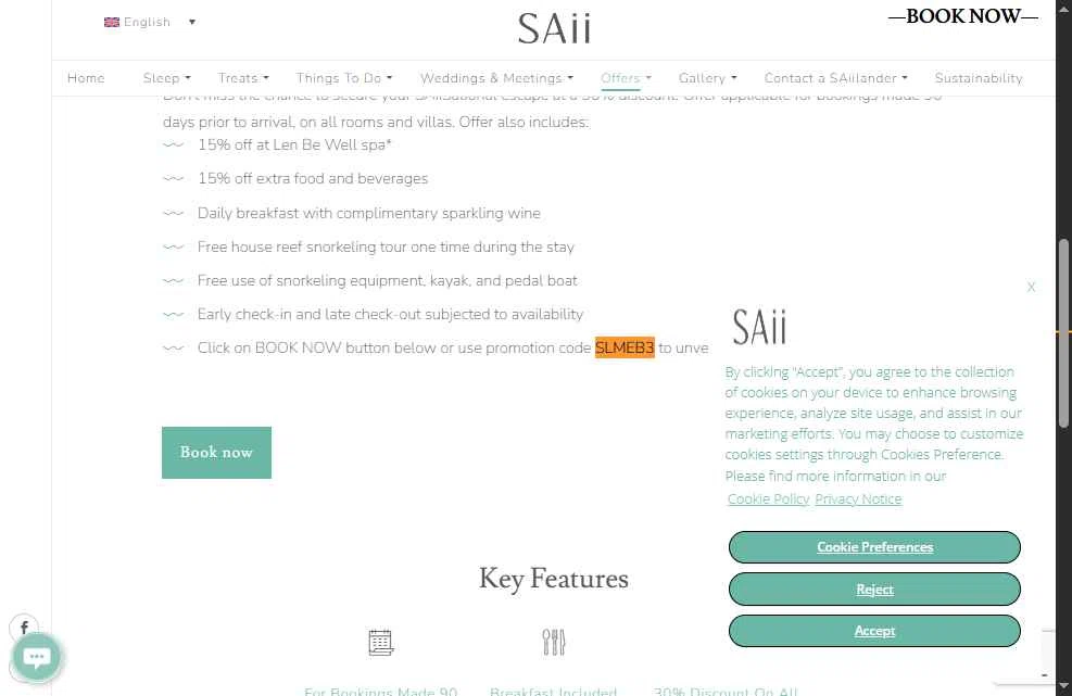 SAii checkout page showing SAii promo code box | Screenshot taken by SimplyCodes community member on Apr 23, 2025