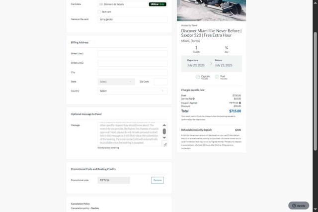 Sailo checkout page showing Sailo promo code box | Screenshot taken by SimplyCodes community member on Jul 21, 2025