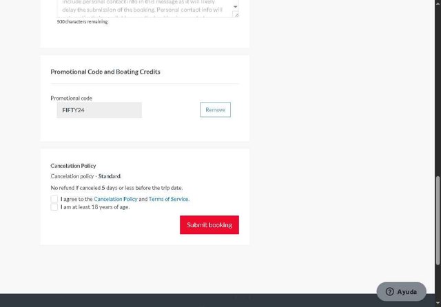 Sailo checkout page showing Sailo promo code box | Screenshot taken by SimplyCodes community member on Aug 19, 2025