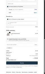 Saint Rocco's Treats coupon verification screenshot