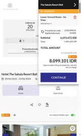 Sakala Resort Bali coupon verification screenshot