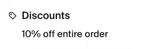 ELISEBRONTE coupon verification screenshot