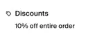 ELISEBRONTE coupon verification screenshot