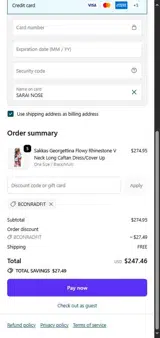 bconradfit coupon verification screenshot