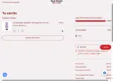 Salon Brands coupon verification screenshot