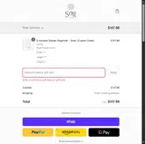 Salt by Sabrina coupon verification screenshot