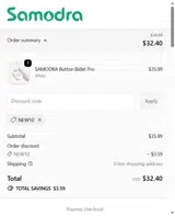 NEW10 coupon verification screenshot