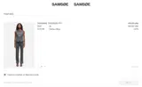 Samsøe & Samsøe coupon verification screenshot