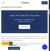Sandestin coupon verification screenshot