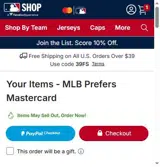 San Diego Padres coupon verification screenshot