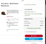San Diego Padres coupon verification screenshot