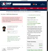 San Diego Padres coupon verification screenshot