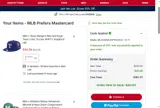 San Diego Padres coupon verification screenshot