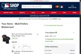 San Francisco Giants coupon verification screenshot