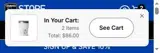 San Jose Earthquakes coupon verification screenshot