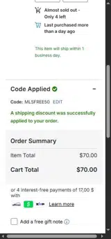 San Jose Earthquakes coupon verification screenshot
