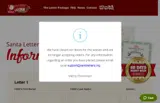 Santa Letter Factory coupon verification screenshot