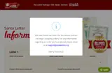 Santa Letter Factory coupon verification screenshot