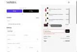 SAPHIRAFAM30 coupon verification screenshot