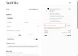 Sarah Chloe coupon verification screenshot