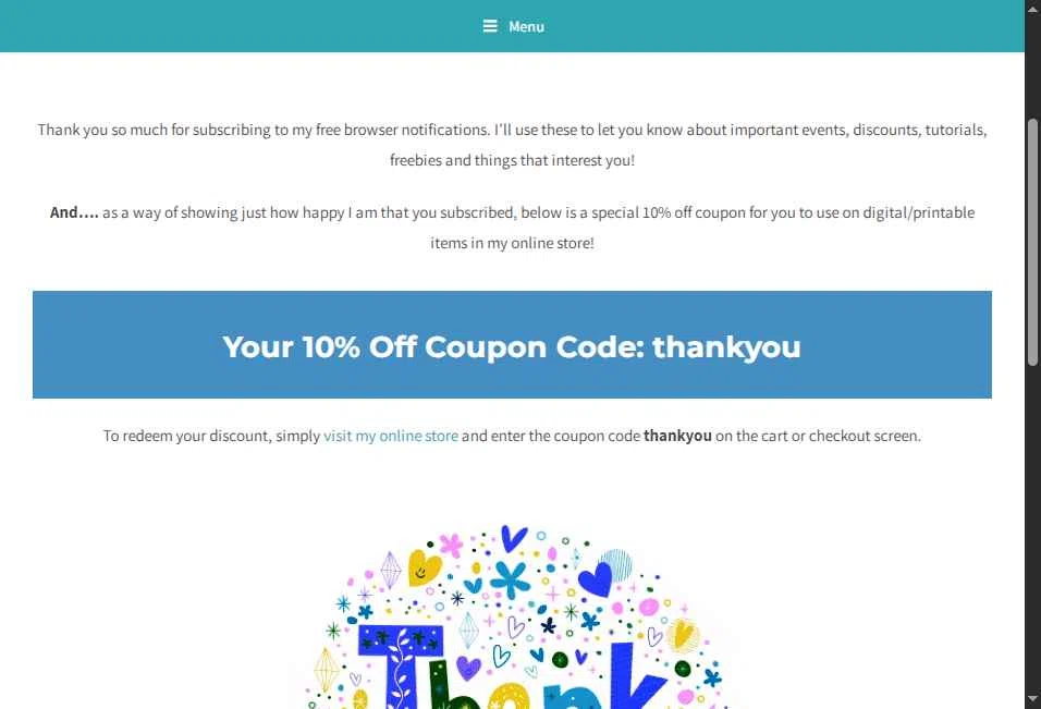Sarah Renae Clark checkout page showing Sarah Renae Clark promo code box | Screenshot taken by SimplyCodes community member on Jan 6, 2026