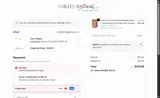 Sarees Bazaar coupon verification screenshot