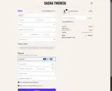 Sasha Therese coupon verification screenshot