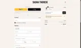 Sasha Therese coupon verification screenshot