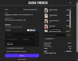 Sasha Therese coupon verification screenshot