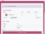 10NANO coupon verification screenshot