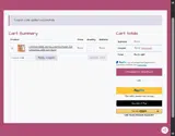 engage coupon verification screenshot