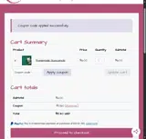 10ZUHO coupon verification screenshot