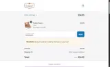 PRALINE15 coupon verification screenshot