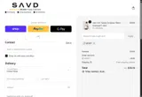 SAVD Clothing coupon verification screenshot