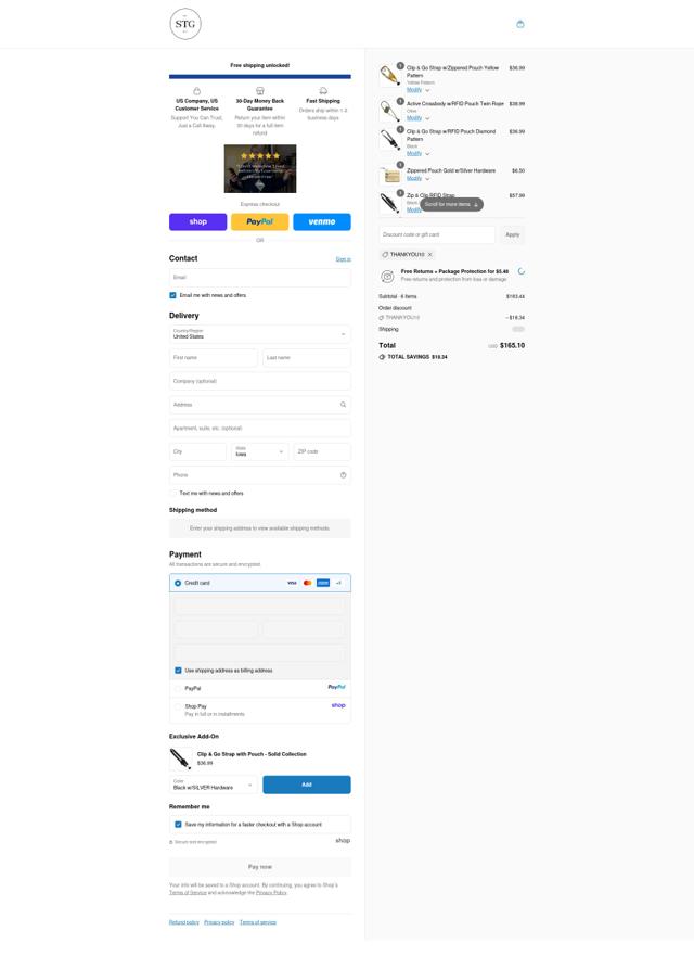 Save the Girls checkout page showing Save the Girls discount code box | Screenshot taken by SimplyCodes community member on Sep 14, 2025
