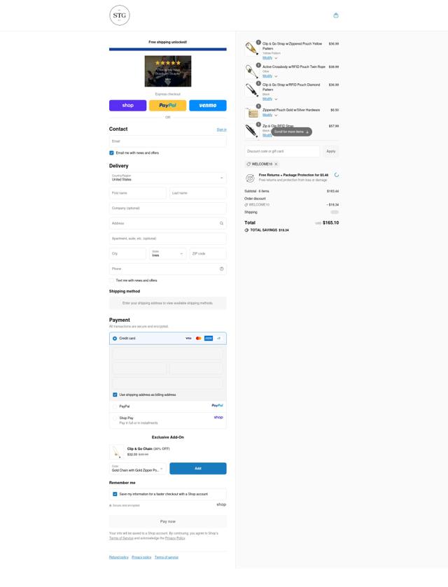 Save the Girls checkout page showing Save the Girls discount code box | Screenshot taken by SimplyCodes community member on Sep 14, 2025
