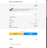 WELCOME10 coupon verification screenshot