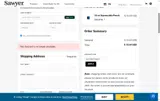 Sawyer Products coupon verification screenshot