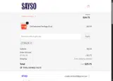 FALL30 coupon verification screenshot
