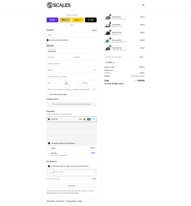 Scales Gear checkout page showing Scales Gear promo code box | Screenshot taken by SimplyCodes community member on Sep 11, 2025