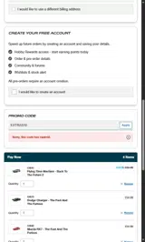EXTRAS10 coupon verification screenshot