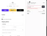 Scandia Home coupon verification screenshot