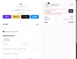 Scandia Home coupon verification screenshot