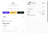 Scandia Home coupon verification screenshot