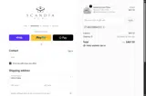 Scandia Home coupon verification screenshot
