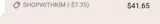 Scantifix coupon verification screenshot